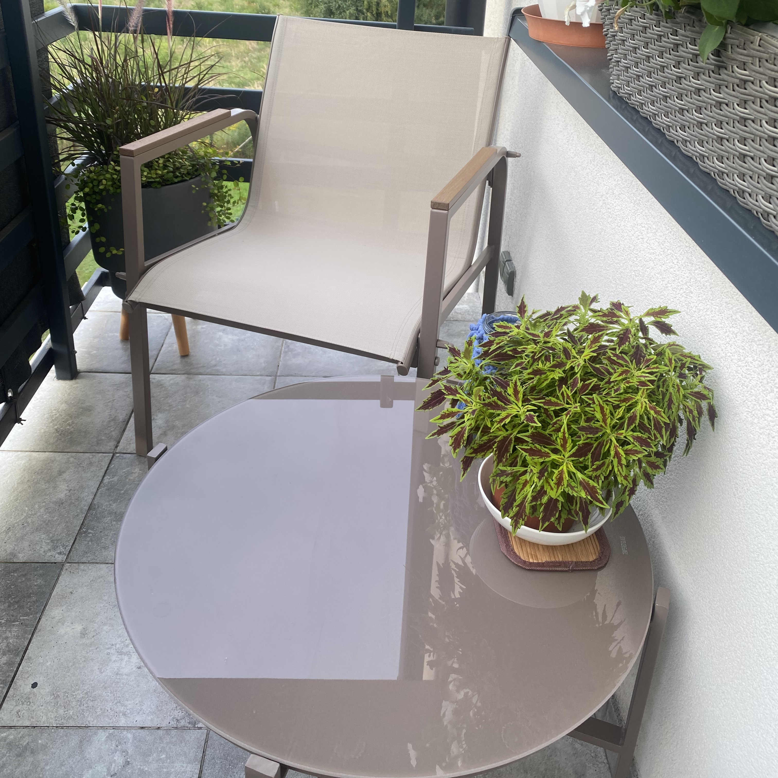 Zahradní set Bjørkka MANGO BALCONY Nature fotografie realizace 1