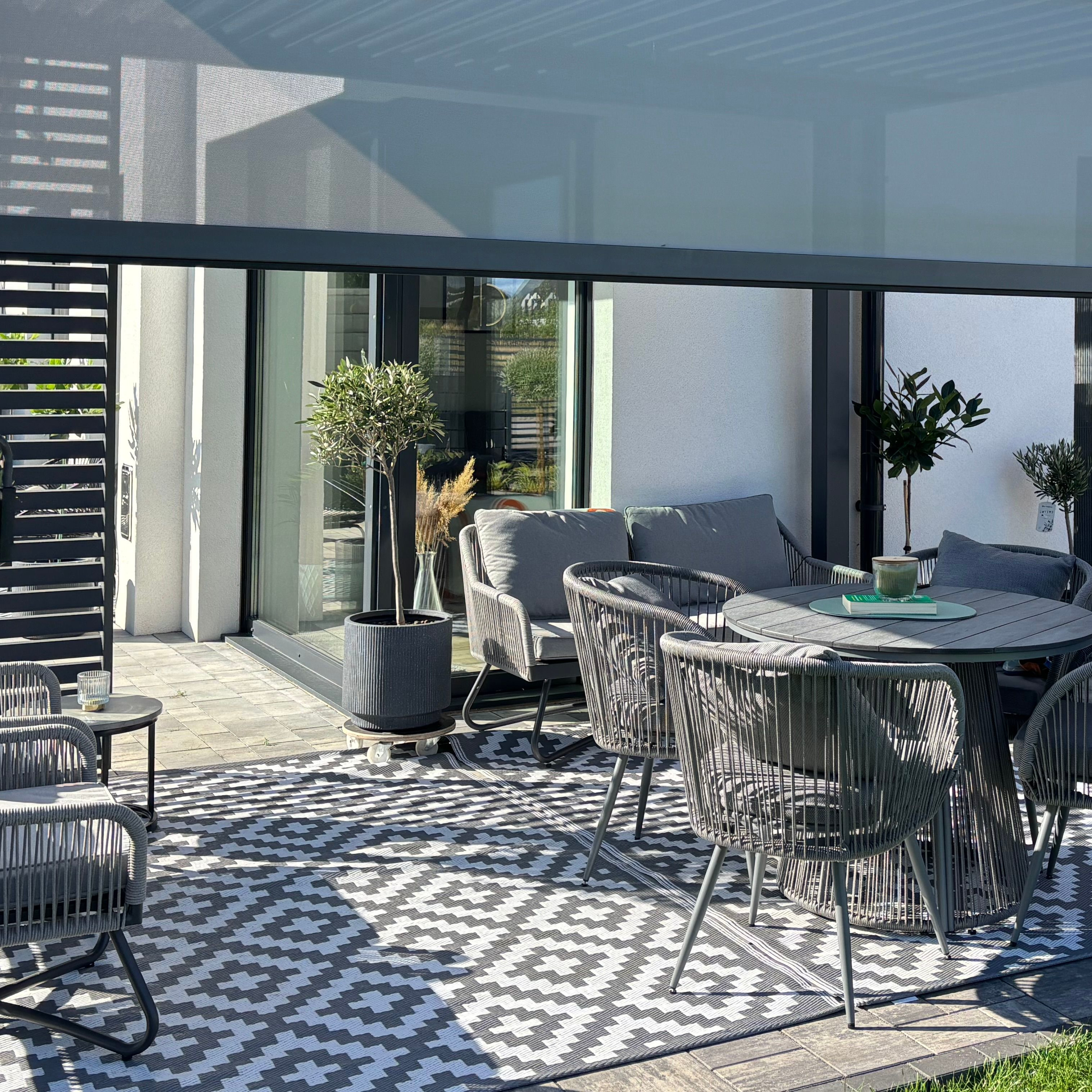 Terasa koberec 180x270cm Scandi Grey - MOODME fotografie realizace 6