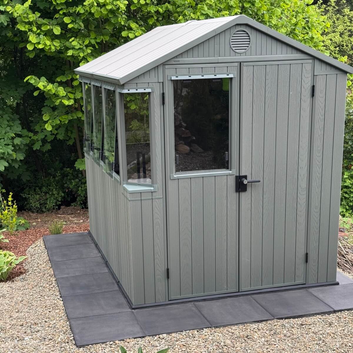 Zahradní domek se skleníkem Keter POTTING SHED 6x8 fotografie realizace 4