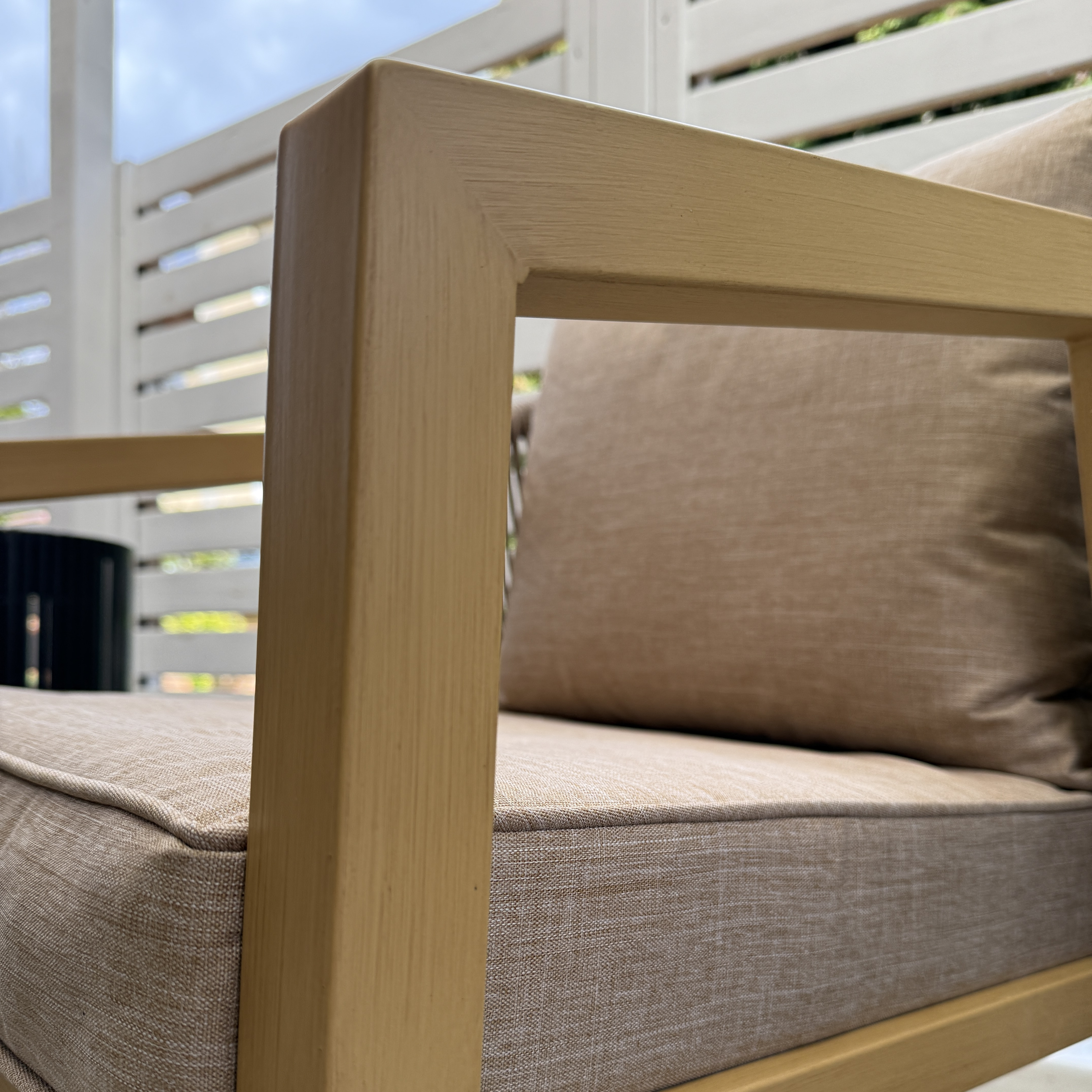 Zahradní set LOARA CAFFE MAX WOOD LOOK - Bjørkka fotografie realizace 4