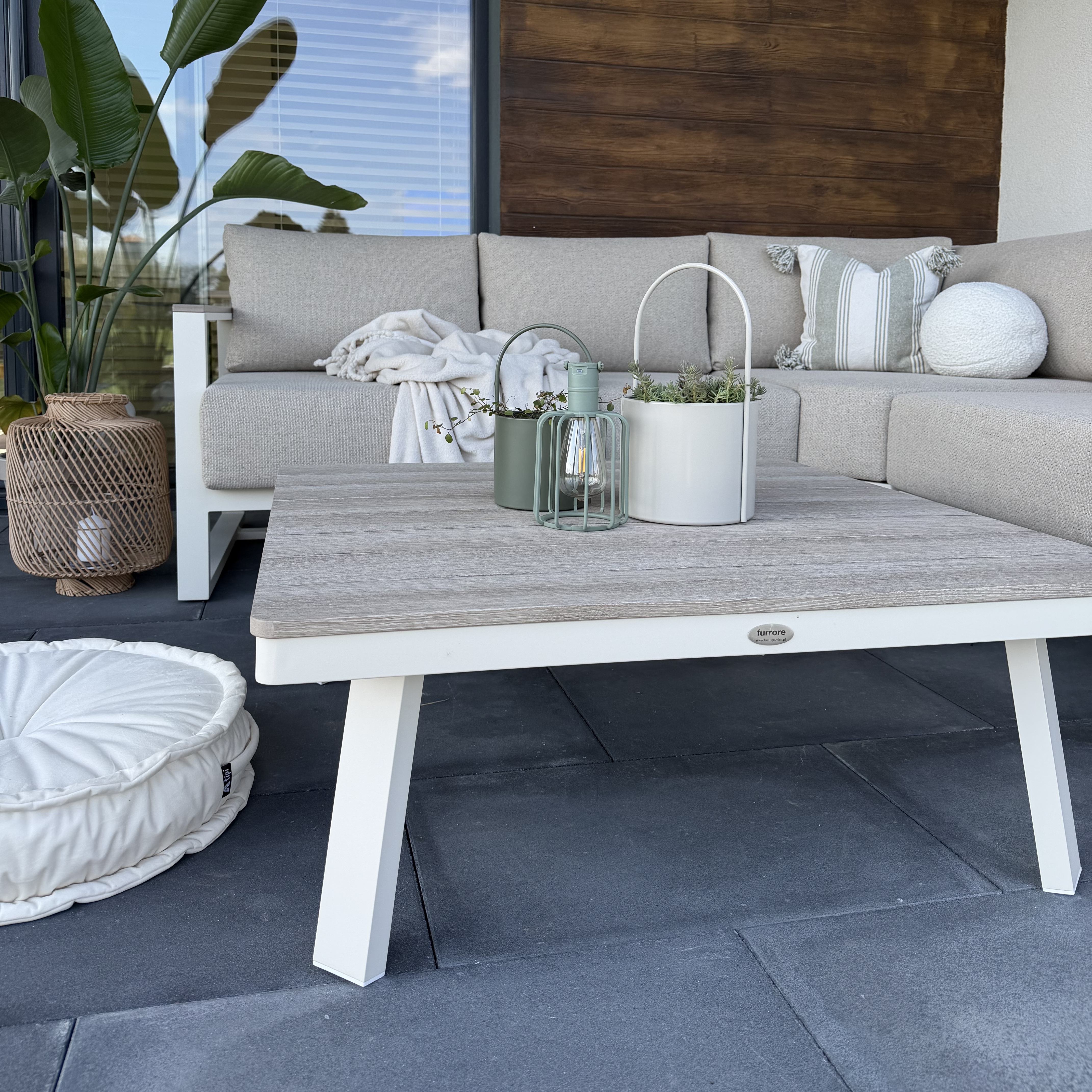 Rohová sedací souprava STELVIO CAFFE Beige - FURRORE fotografie realizace 5