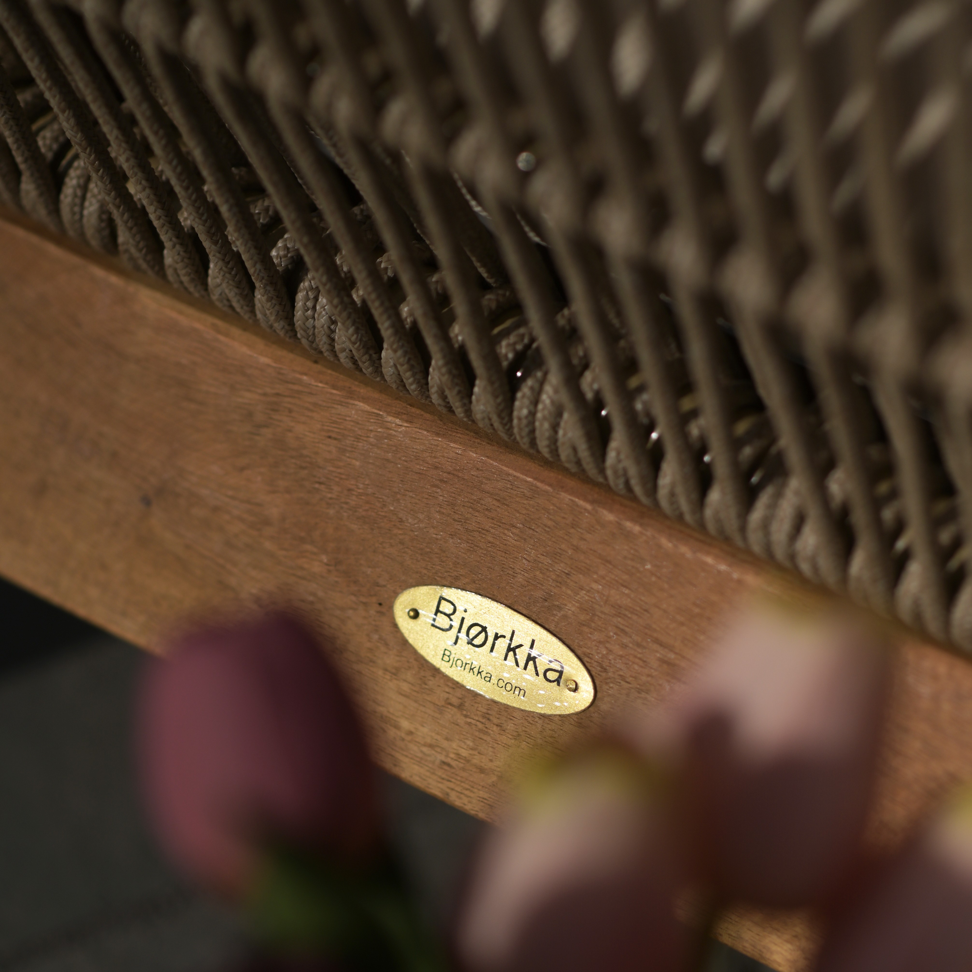 Zahradní sestava BERGEN CAFFE MAX Acacia Wood - Bjørkka fotografie realizace 9