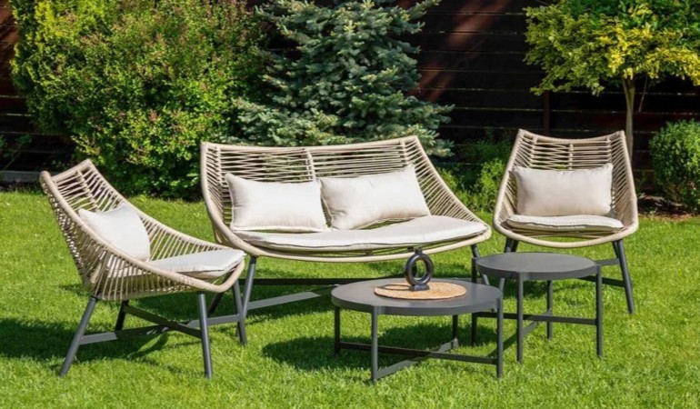 Zahradn&iacute; set ALMERA CAFFE Beige - Focus Garden