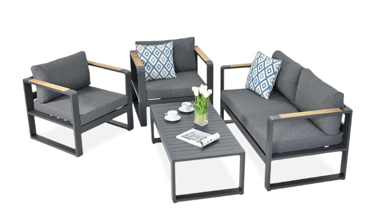 PANAMA Antracitová sedací souprava