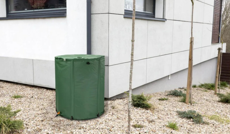 N&aacute;drž na de&scaron;ťovou vodu 500 l tmavě zelen&aacute; - CULTIVO